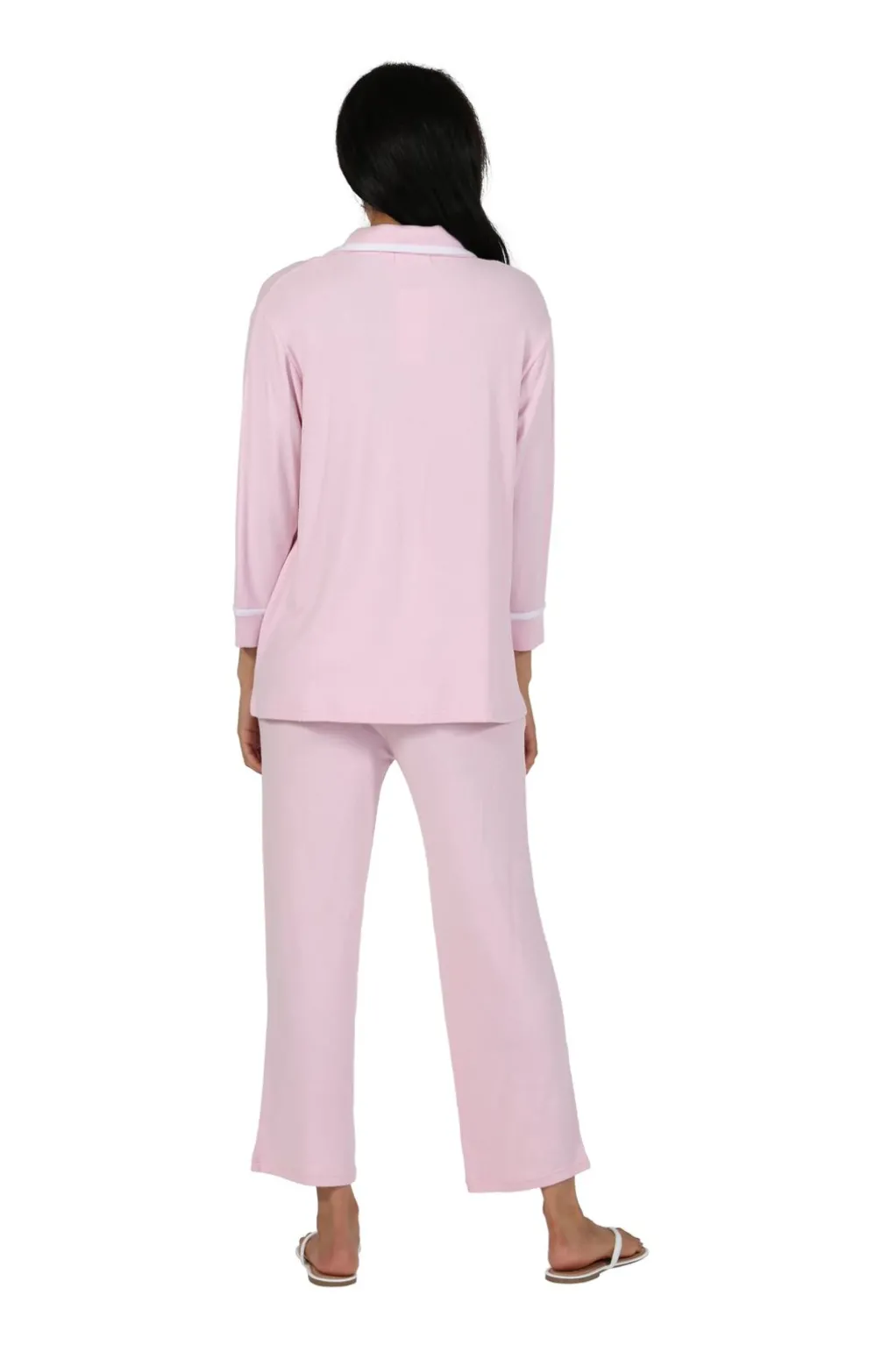 La Cera™ The Comfort Collection Tailored Pj Set