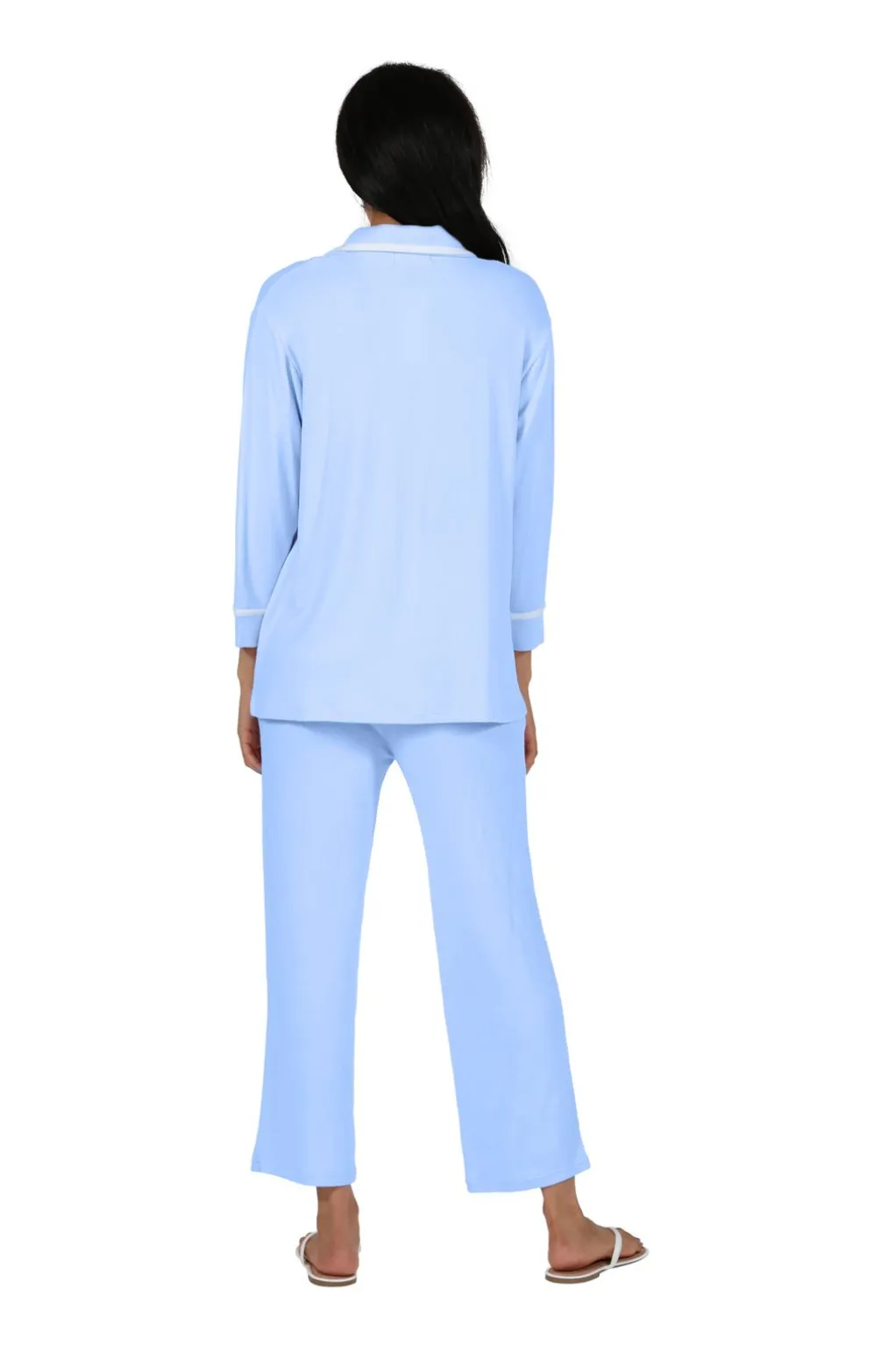 La Cera™ The Comfort Collection Tailored Pj Set
