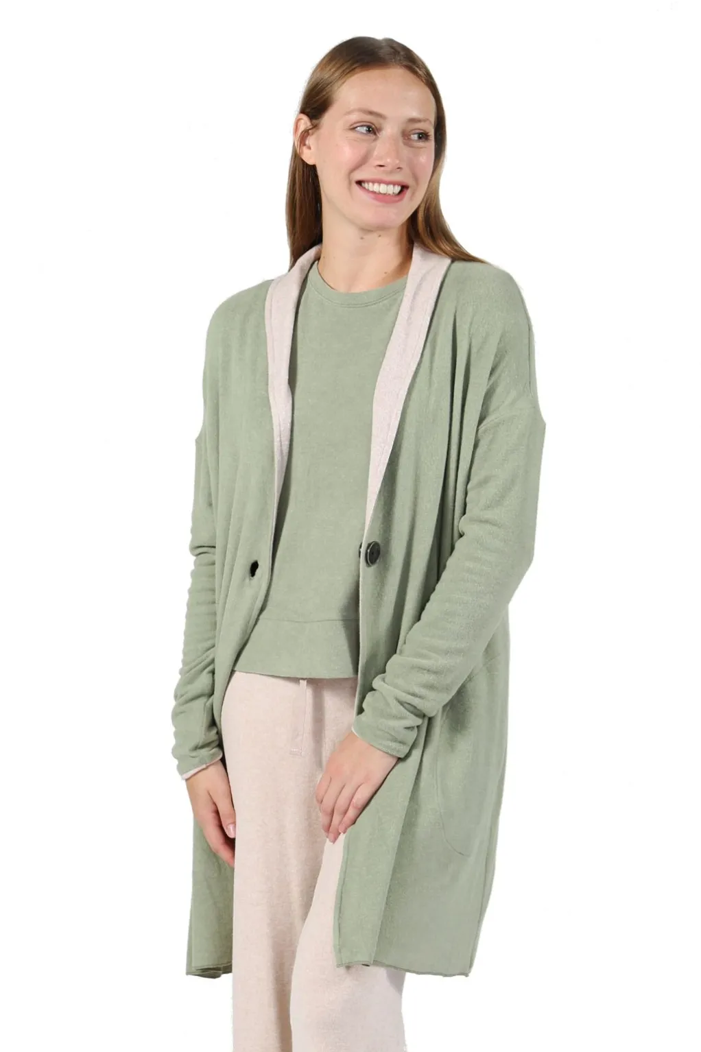 La Cera™ The Reversible Cozy Coat - Plus Size